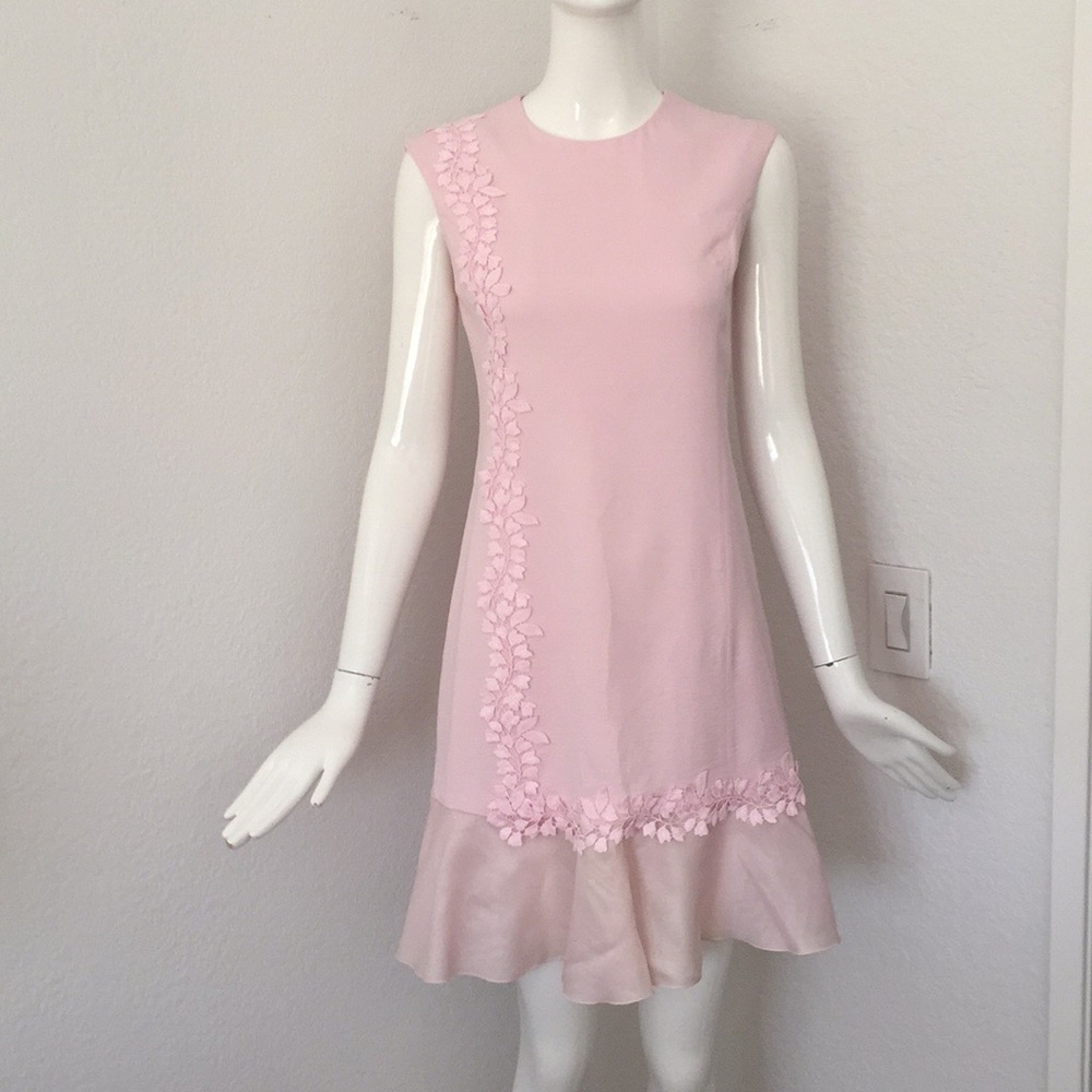 GIAMBATTISTA VALLI
cady dress with flounce at hem - Picture 3 of 8